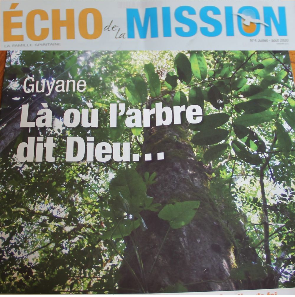 Ce numéro d'été suit le fleuve Maroni à la rencontre de ses habitants : Hmong venus du Laos, bushinengué, amérindiens, créoles, haïtiens, brésiliens, tous nous racontent leur lien avec l'arbre et avec le Christ. Arrivés autour de 1778, les premiers spiritains concilient les traditions et spiritualités guyanaises avec le message évangélique.