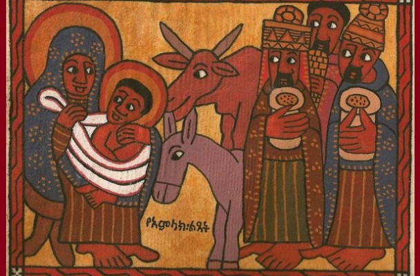 icône-traditionnelle-copte-éthiopienne