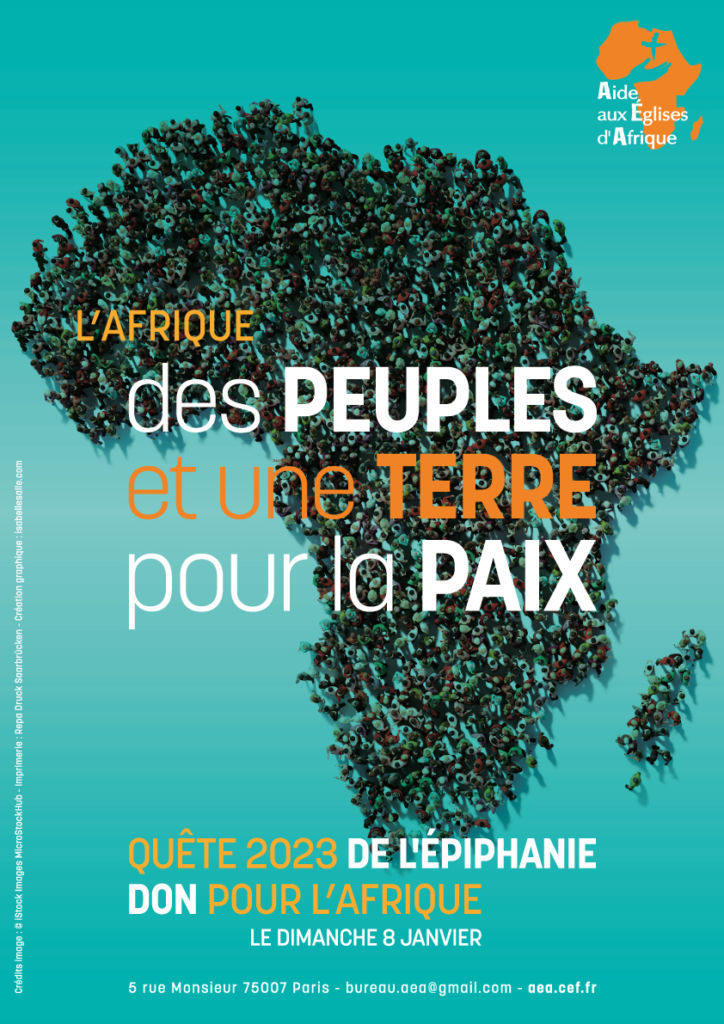 Les peuples d’Afrique sont parmi les plus éprouvés du monde. Il se pose tout naturellement la problématique de répondre aux défis d’une paix intérieure à même de favoriser un épanouissement vertueux des peuples et terres d’Afrique. La quête de l’Épiphanie d'Aide aux Eglises d'Afrique a pour but « de promouvoir et de développer toutes activités d’assistance et de bienfaisance en faveur de l’Église catholique en Afrique