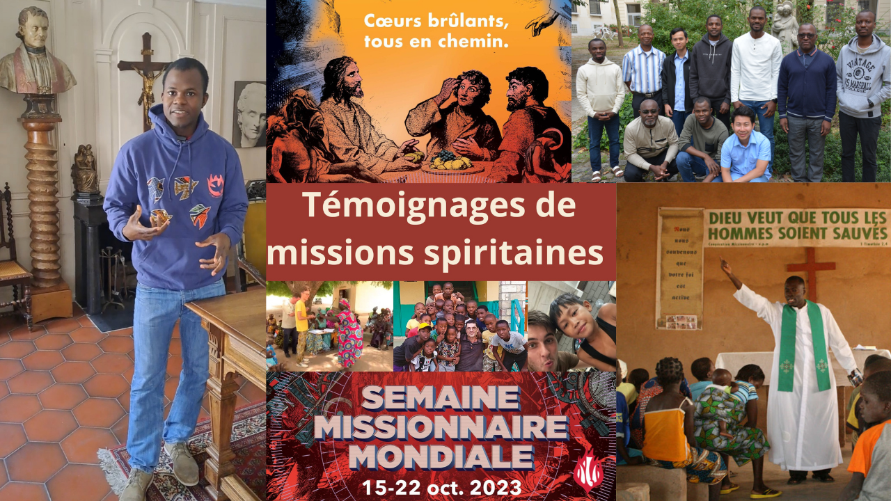 A l'occasion de la Semaine missionnaire, découvrez une série de témoignages de spiritains et volontaires depuis leur lieu de mission dans le monde. Ils nous racontent comment ils y accueillent le récit d'Emmaüs et comment le message de Jésus les y rejoint.