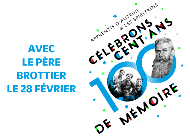 Spiritain mort le 28 février 1936, Daniel Brottier s'était engagé pour relever l'oeuvre des Apprentis d'Auteuil. Béatifié par le pape Jean Paul II en 1984, il a marqué ceux qui l’ont rencontré par sa bonté, sa charité, son dynamisme missionnaire. Il a rayonné de l'amour de Dieu au service des Sénégalais, des soldats, des jeunes d’Auteuil et de tous ceux qui croisaient son chemin. En cette année de centenaire de tutelle spiritaine, on salue sa mémoire avec d'autant plus de reconnaissance. 