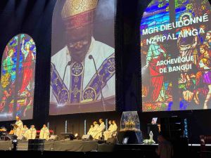 Homélie du cardinal Dieudonné Nzapalainga au Congrès Mission 2025 à l'Accor Arena.