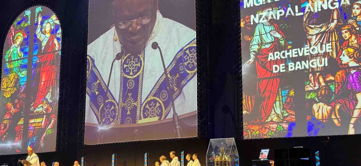 Homélie du cardinal Dieudonné Nzapalainga au Congrès Mission 2025 à l'Accor Arena.